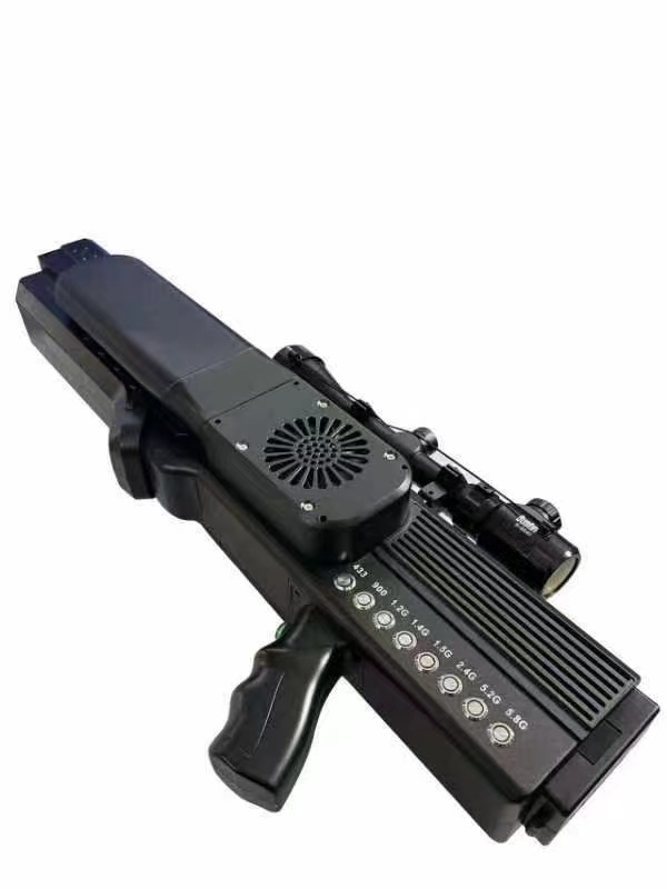  隆回手持便携式枪型低空防御反制八通道